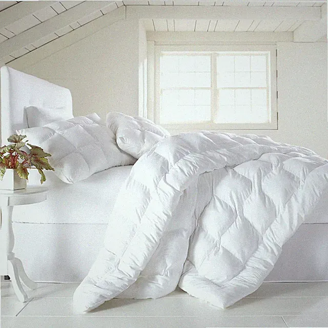 BrylaneHome 200 Thread Count Cotton Comforter - King, White