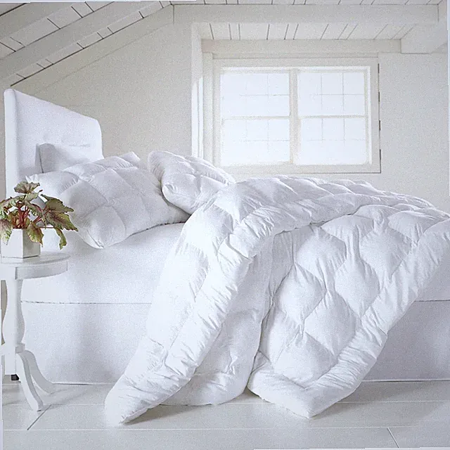 BrylaneHome 200 Thread Count Cotton Comforter - Twin, White