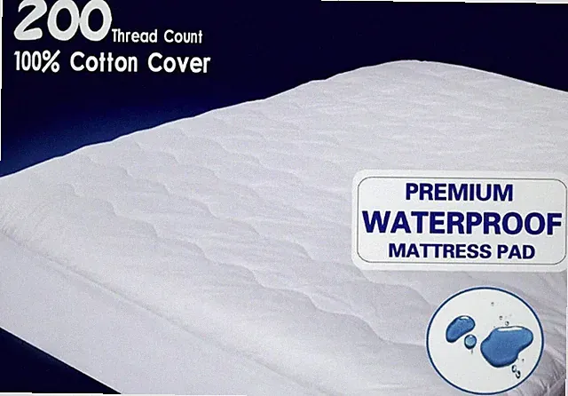 Point Premium Waterproof Mattress Pad 200 Thread Count Size Full 54x75” New