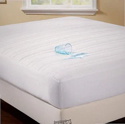 Waterproof Mattress Pad White Twin
